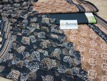 Digital Printed Lawn 3pc - Unstitch