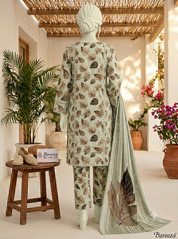 Digital Printed Lawn 3pc - Unstitch