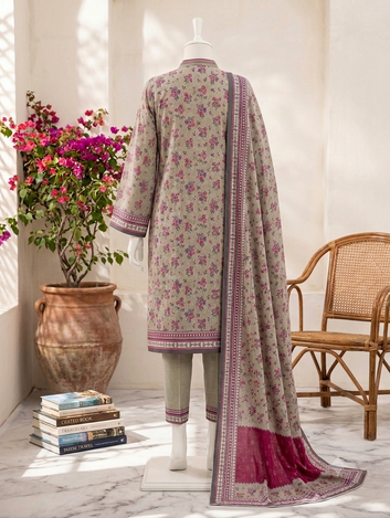 Digital Printed Lawn 3pc - Unstitch