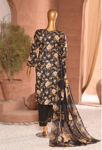 Digital Printed Swiss Lawn 3pc Dress