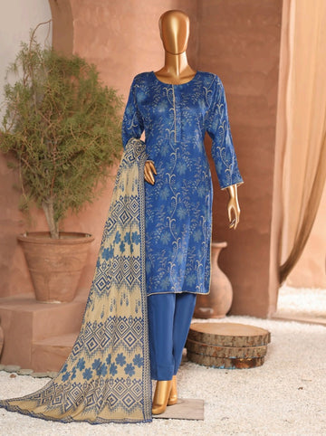 Digital Printed Swiss Lawn 3pc Dress