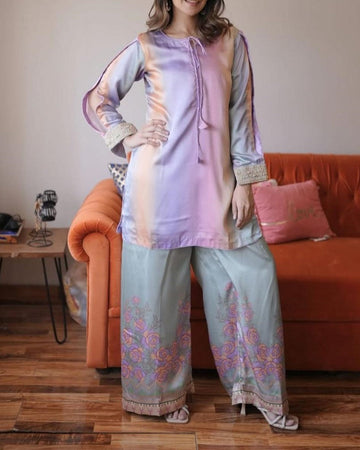 Digital Printed Silk 3pc