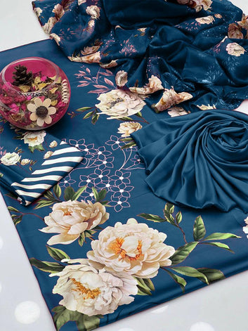 Digital Printed Silk 3pc