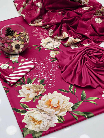 Digital Printed Silk 3pc