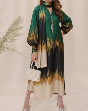 Digital Printed Silk 3pc