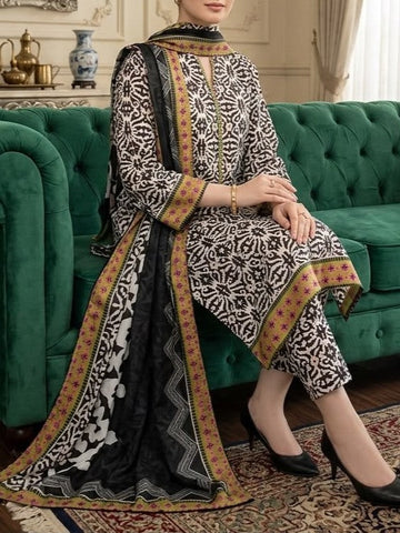 Digital Printed Silk 3pc