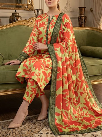 Digital Printed Silk 3pc