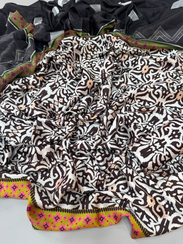 Digital Printed Silk 3pc
