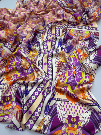 Digital Printed Silk 3pc