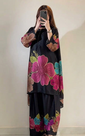 Digital Printed Silk 3pc