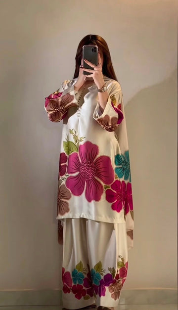 Digital Printed Silk 3pc