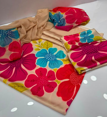 Digital Printed Silk 3pc