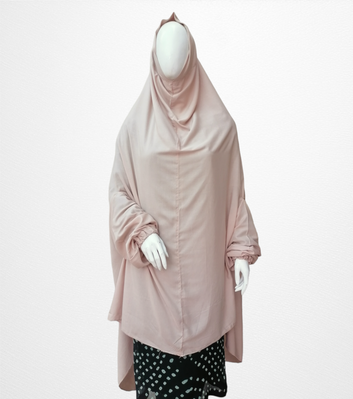 Makhna with Sleeves (Long Scarf) - 2025 | Skin Colour