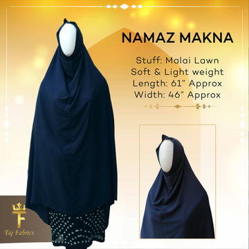 Navy Blue Color Makhna Scarf 2025
