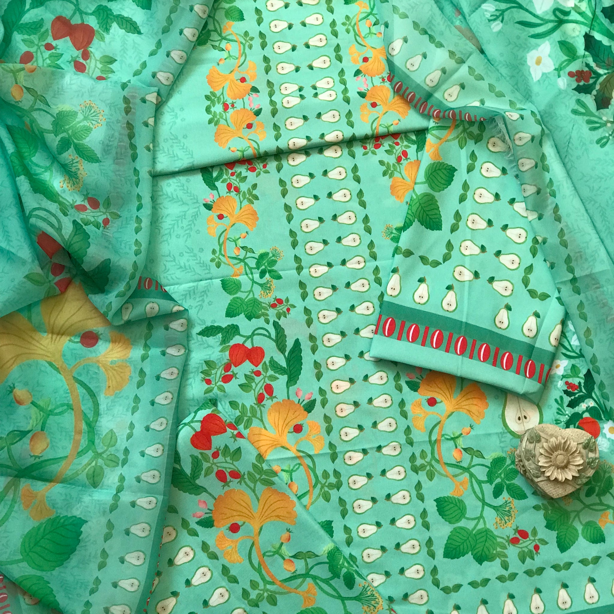Digital Printed Swiss Lawn Three Piece Dress 2025 | SL 50