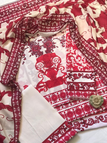 Premium Digital Printed Swiss Lawn 