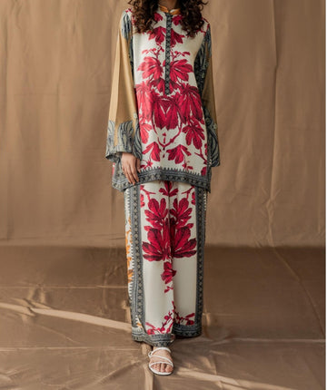 Digital Printed Swiss Lawn Three Piece Dress 2025 | SL 79