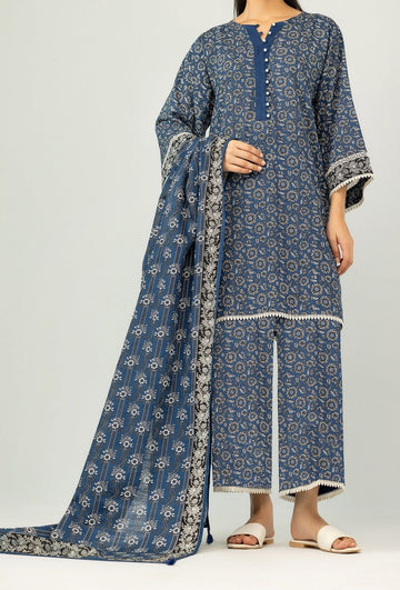 Digital Printed Swiss Lawn Three Piece Dress 2025 | SL 86