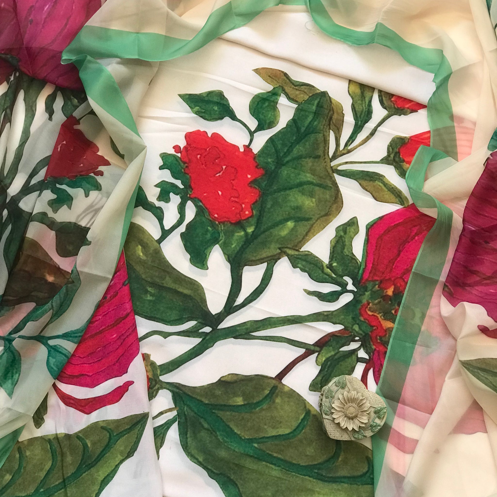 Digital Printed Swiss Lawn Three Piece Dress 2025 | SL 54