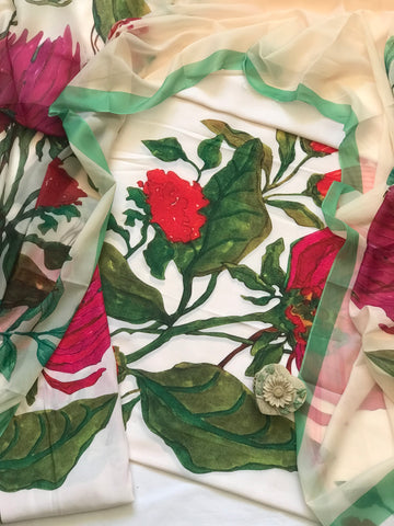 Digital Printed Swiss Lawn Three Piece Dress 2025 | SL 54