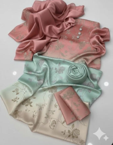 Digital Printed Silk 3pc