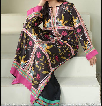 Digital Printed Silk 3pc