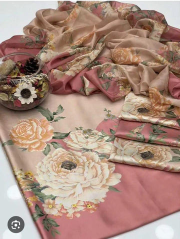 Digital Printed Silk 3pc
