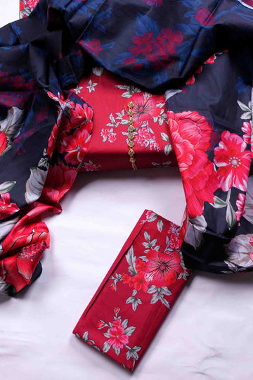 Digital Printed Lawn 3pc
