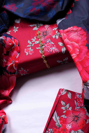 Digital Printed Lawn 3pc