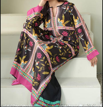 Digital Printed Silk 3pc
