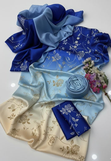Digital Printed Silk 3pc