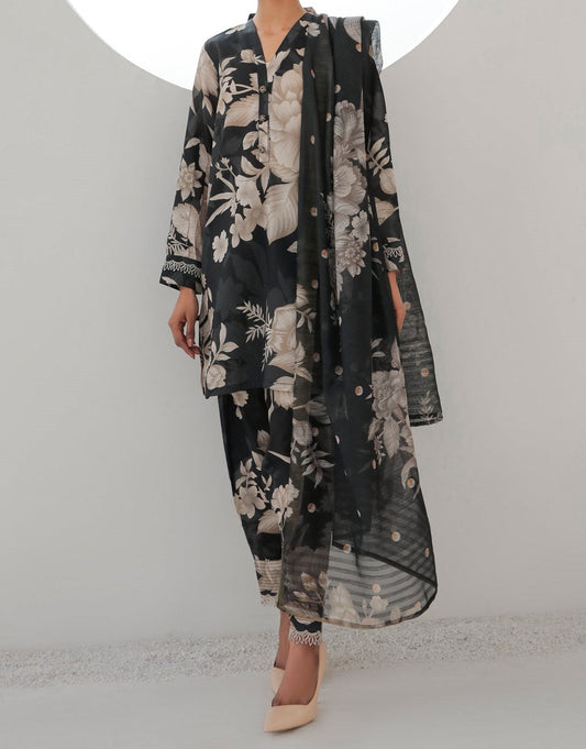 Digital Printed Swiss Lawn Dress | SL - 21