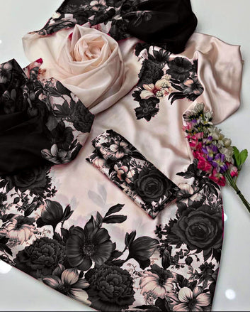 Digital Printed Silk 3pc